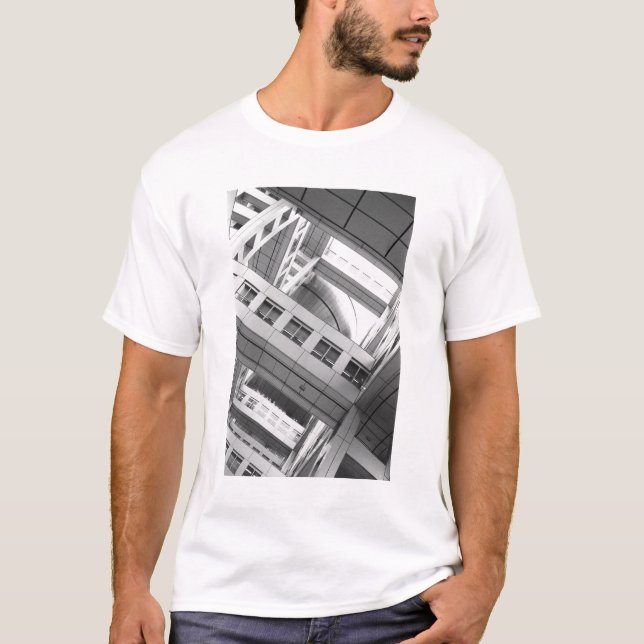 Camiseta Asia, Japón, Tokio. Edificio Fuji TV, Odaiba (Anverso)