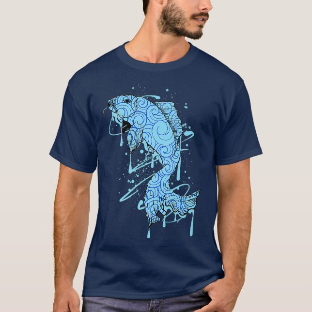 Camiseta Asia Koi Fish Koi Pond Premium (Anverso)