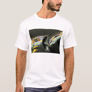 Camiseta Asia, Malasia, Melaka. Reflejos de neón en coche