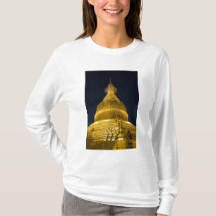 Camiseta Asia, Mayanmar, Yangon, templo budista en
