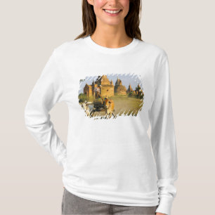 Camiseta Asia, Myanmar (Birmania), Bagan (Pagan). Un carro 