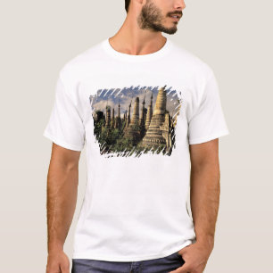Camiseta Asia, Myanmar, Lago Inle. Antiguas ruinas de
