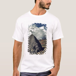 Camiseta Asia, Nepal, Sagarmatha NP. Una oración budista