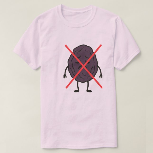 Camiseta Asia no raisin - centro (Diseño del anverso)