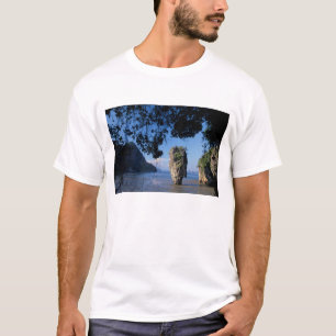 Camiseta Asia, Tailandia, Ao Phangnga NP, costa, Karst