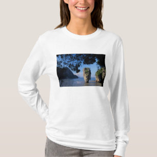 Camiseta Asia, Tailandia, Ao Phangnga NP, costa, Karst