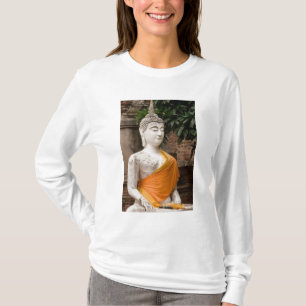 Camiseta Asia, Tailandia, Siam, Buda en Ayutthaya