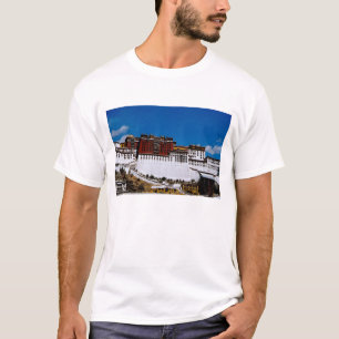 Camiseta Asia, Tíbet, Lhasa, Palacio de Potala también cono