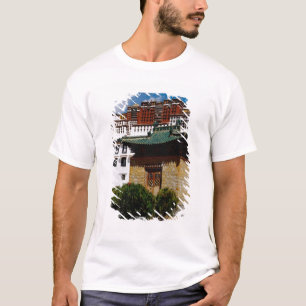 Camiseta Asia, Tíbet, Lhasa, Palacio de Potala también cono