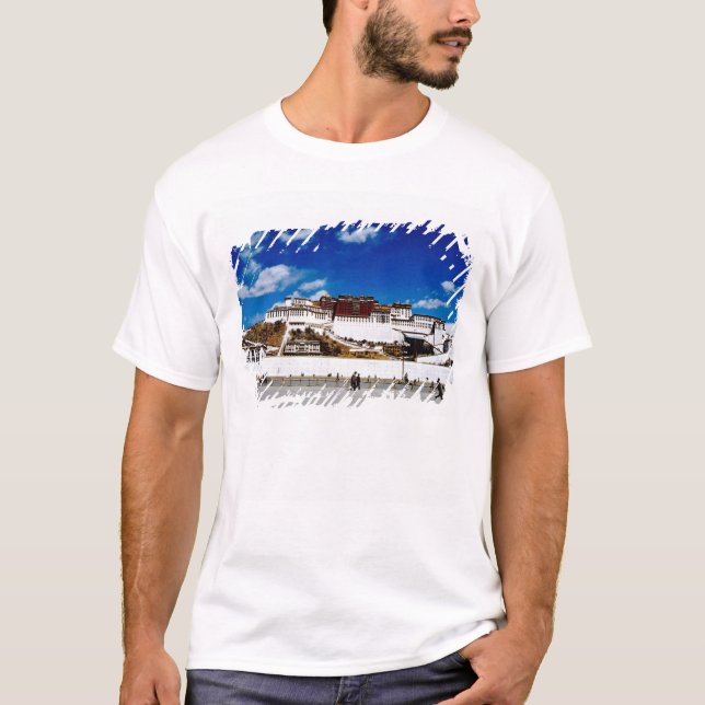 Camiseta Asia, Tíbet, Lhasa, Palacio Potala. UNECO (Anverso)