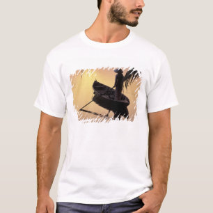 Camiseta Asia, Vietnam, delta del Mekong, Can Tho. Tarde