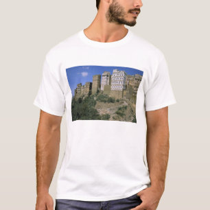 Camiseta Asia, Yemen, Al Hajjara. Edificios y solo