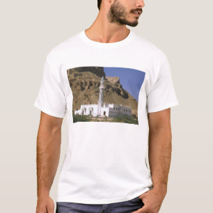 Camiseta Asia, Yemen, Tarim. Mezquita blanca.