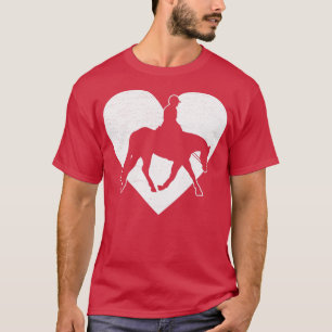 Camiseta Asiento de caza caballito inglés equitación equis