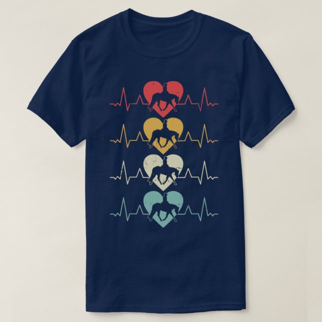 Camiseta Asiento de caza caballito inglés equitación equis (Diseño del anverso)