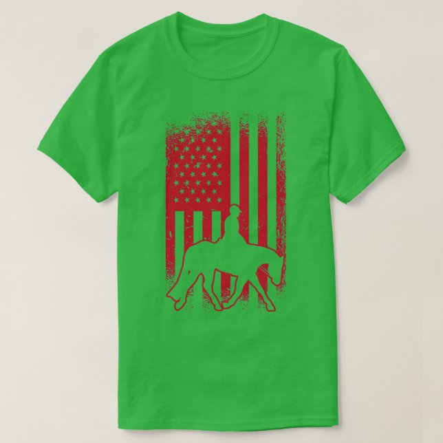 Camiseta Asiento de caza caballito inglés equitación equis (Diseño del anverso)