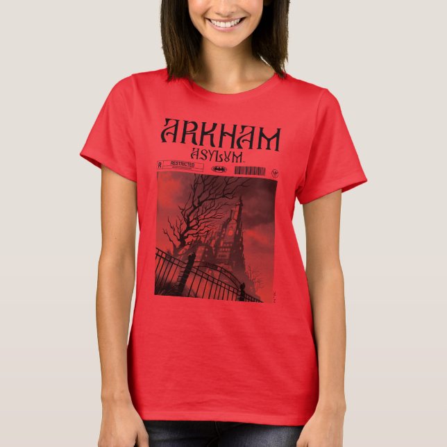 Camiseta Asilo de Arkham: Restringido (Anverso)