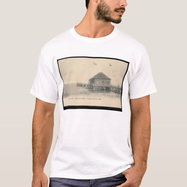 Camiseta Asilo del viñedo, Massachusetts (Anverso)