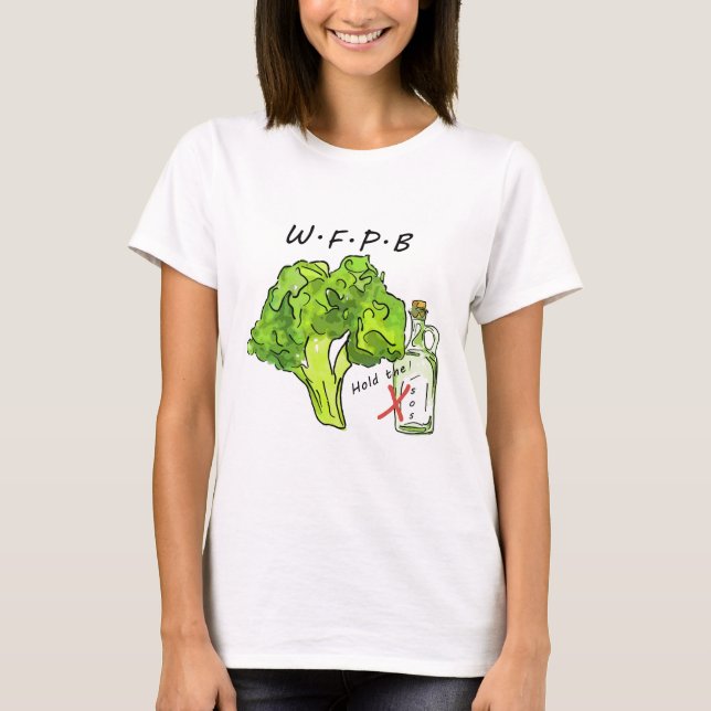 Camiseta Asimiento basado entero de la dieta de la planta (Anverso)