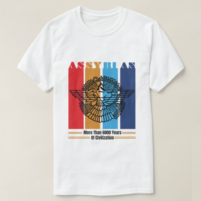 Camiseta asiria (Diseño del anverso)