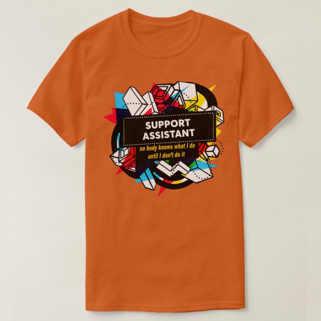 CAMISETA ASISTENCIA DE APOYO (Diseño del anverso)