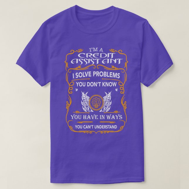 CAMISETA ASISTENCIA DE CRÉDITO (Diseño del anverso)
