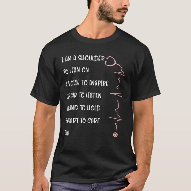 Camiseta Asistencia de Enfermería certificada de la Semana  (Anverso)