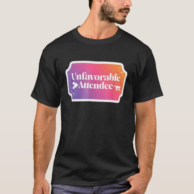 Camiseta Asistencia desfavorable 1 (Anverso)