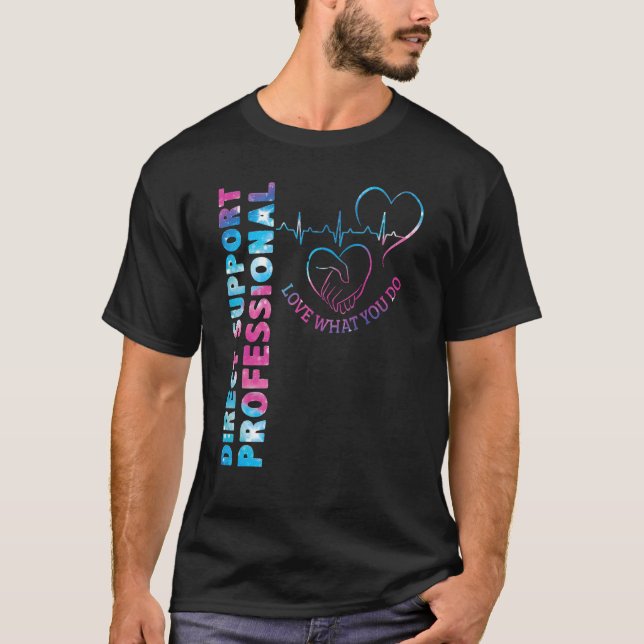 Camiseta Asistencia directa Amor profesional Lo que hace DS (Anverso)