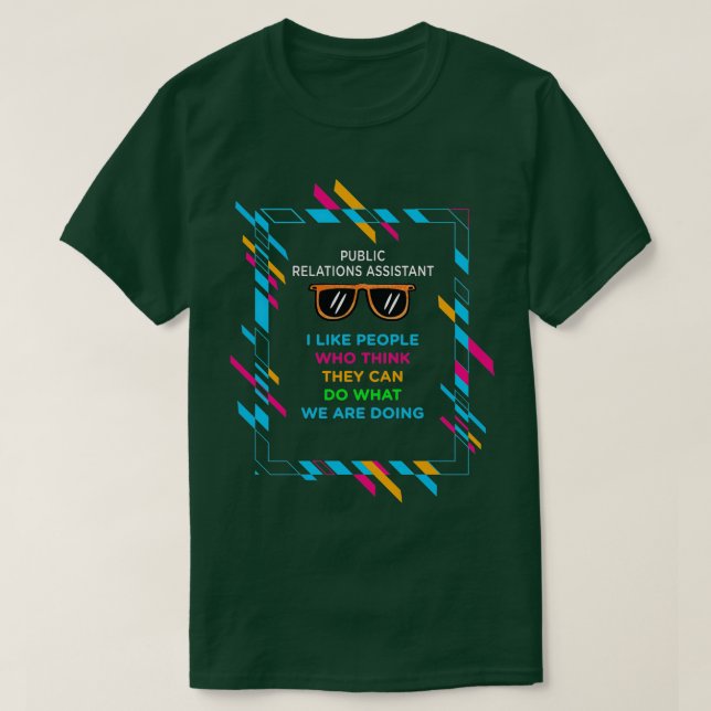 CAMISETA ASISTENCIA EN RELACIONES PÚBLICAS (Diseño del anverso)