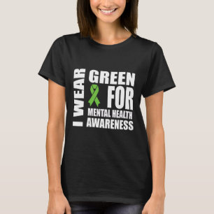 Camiseta Asistencia para la cinta verde de sensibilización 