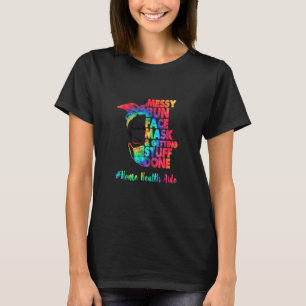 Camiseta Asistencia Sanitaria Doméstica Máscara De Cara De