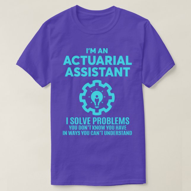 CAMISETA ASISTENTE ACTUARIAL DISEÑO NIZA 2017 (Diseño del anverso)