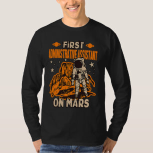 Camiseta Asistente Administrativo Astronauta