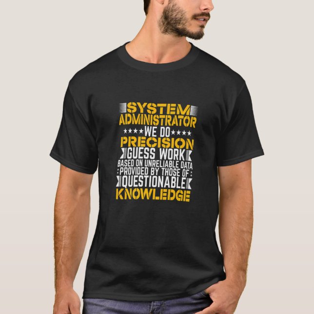 Camiseta Asistente Administrativo de Administrador de Siste (Anverso)