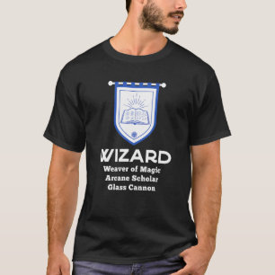 Camiseta Asistente Clase Rpg - Juego de cañones de vidrio