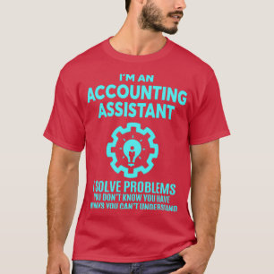 CAMISETA ASISTENTE CONTABLE NICE DISEÑN 2017