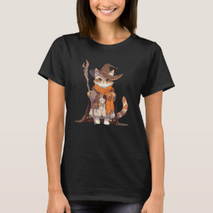 Camiseta Asistente Cute Cat Magical Kitten Video Game Gamer