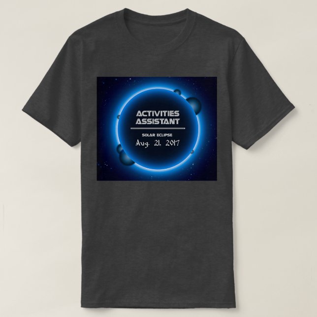 CAMISETA ASISTENTE DE ACTIVIDADES 3 (Diseño del anverso)
