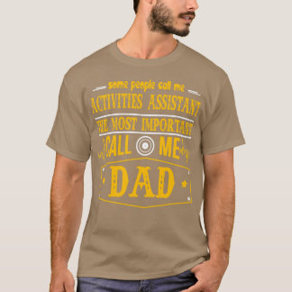CAMISETA ASISTENTE DE ACTIVIDADES LLAME PAPÁ