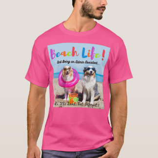 Camiseta Asistente de administración de vida de playa