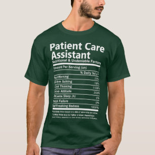 Camiseta Asistente de Atención al Paciente Nutricional e In