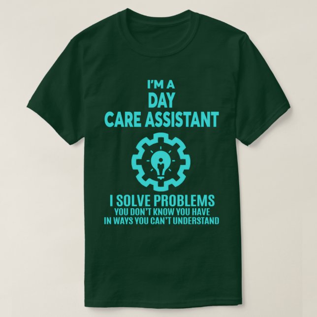 CAMISETA ASISTENTE DE ATENCIÓN DIARIA NIZA DISEÑO 2017 (Diseño del anverso)