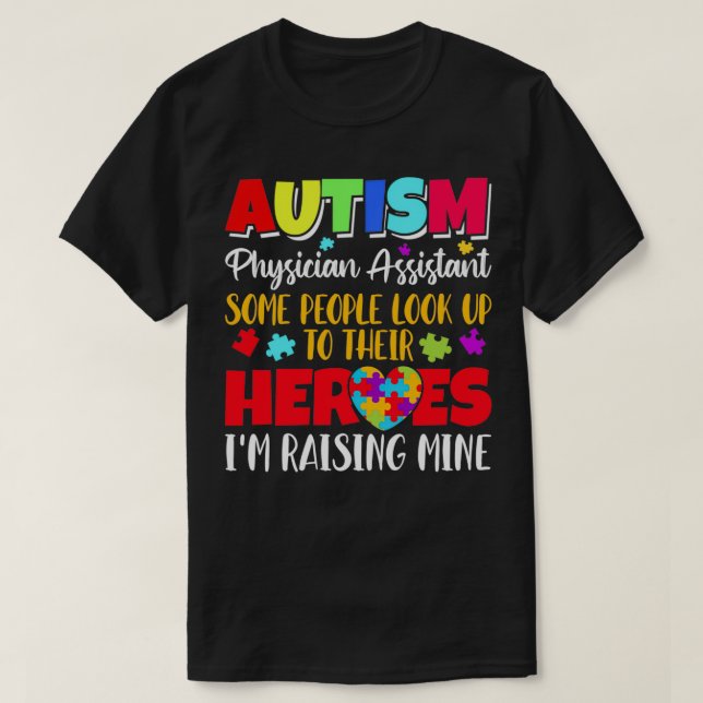 Camiseta Asistente de autismo médico algunas personas miran (Diseño del anverso)