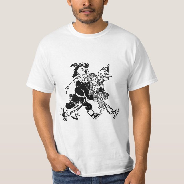 Camiseta Asistente de cosecha de Oz Dorothy durmiendo con c (Anverso)