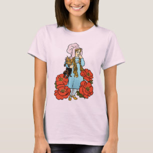Camiseta Asistente de cosecha de Oz, Dorothy, Flores de ado
