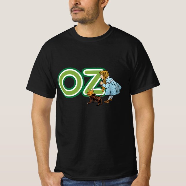 Camiseta Asistente de cosecha de Oz Dorothy Toto con letras (Anverso)