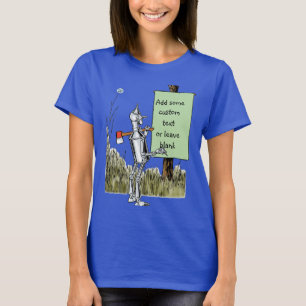 Camiseta Asistente de cosecha de Oz, Rótulo de lectura de T