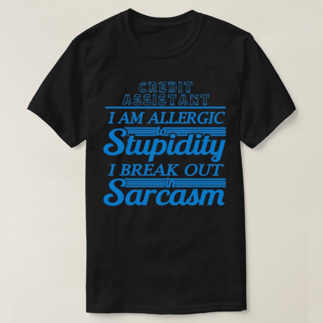 CAMISETA ASISTENTE DE CRÉDITO 2 (Diseño del anverso)