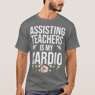 Camiseta asistente de educación divertida
